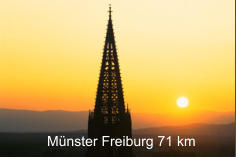 Münster Freiburg 71 km